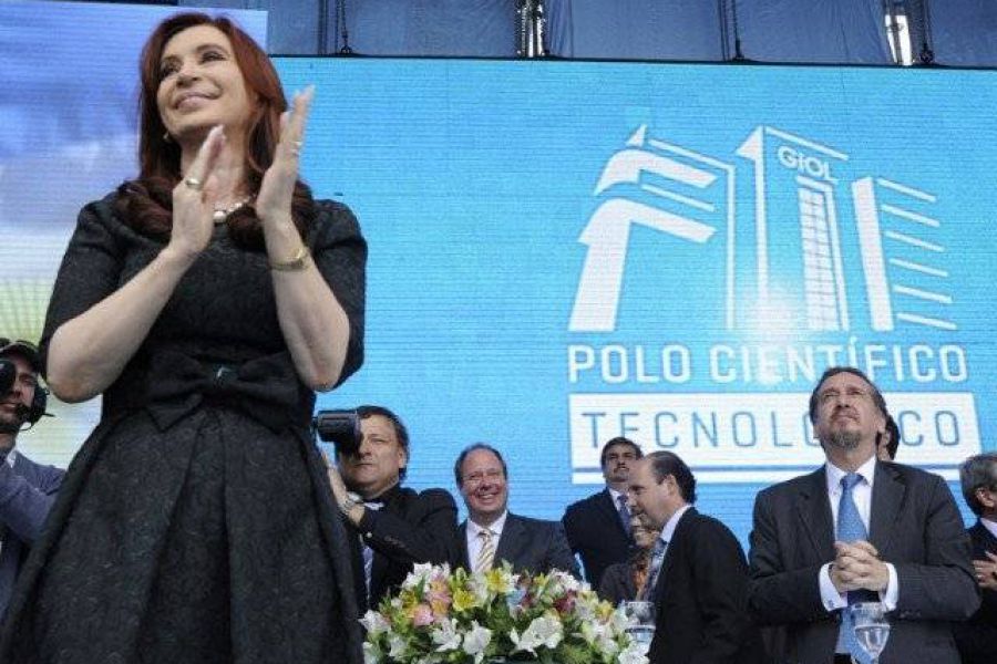CFK en el Polo científico Tecnologico