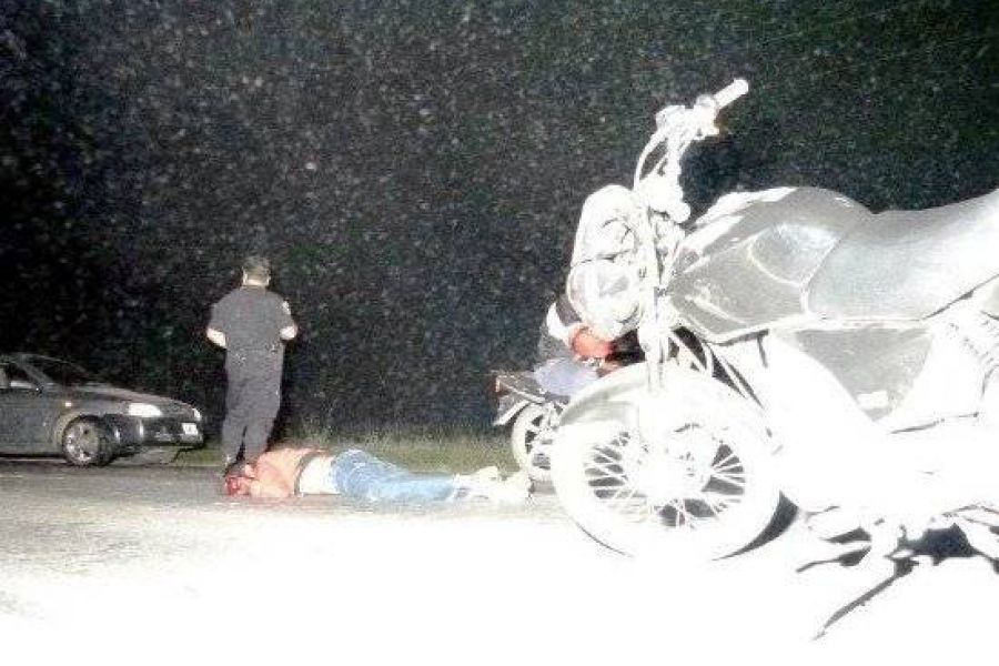 Accidente en Ruta 70 - Foto Relaciones Policiales URXI