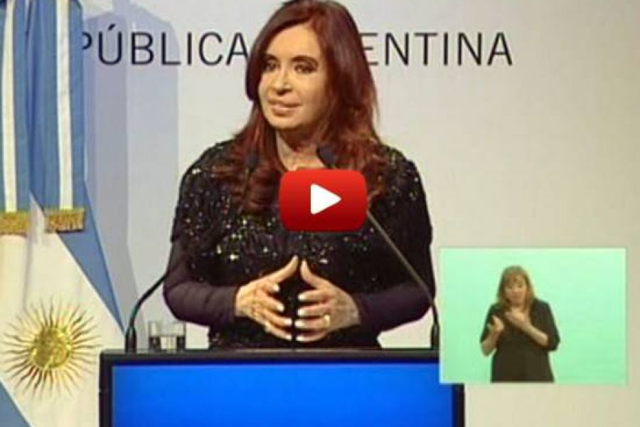 CFK en Tecnopolis - Video Telam