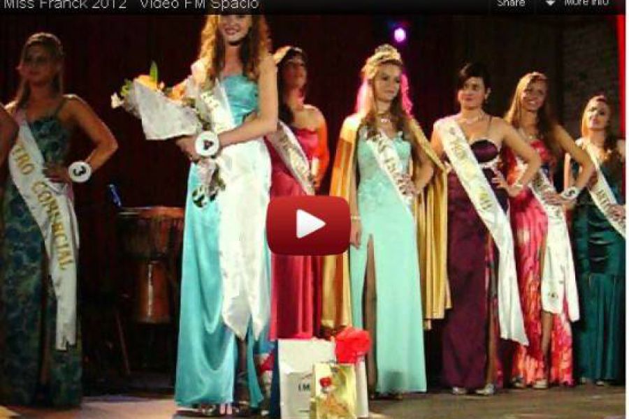 Miss Franck 2012 - Video FM Spacio