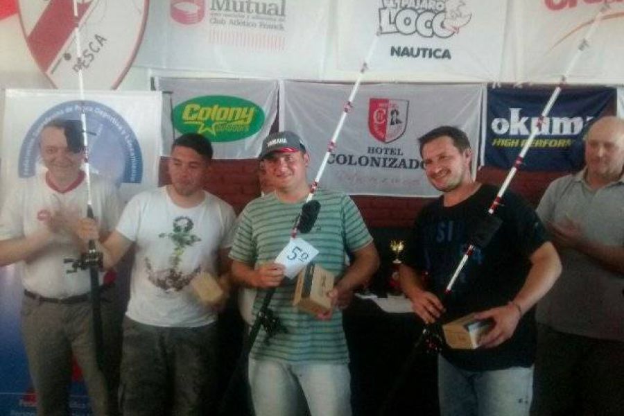 Ganadores Torneo del Bagre - Foto FM Spacio