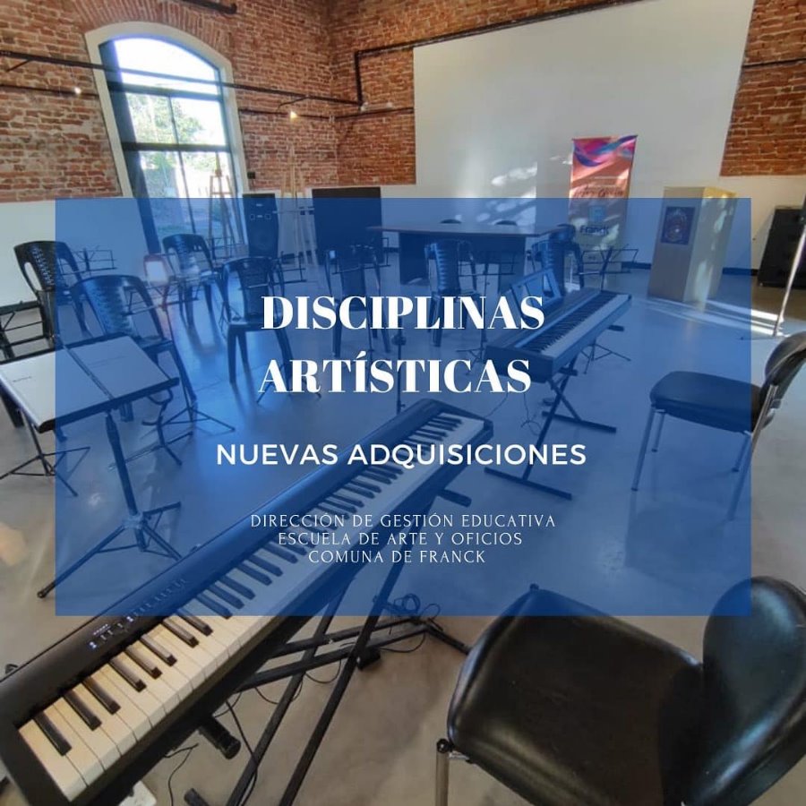 Cursos Bonificados Con Nuevas Adquisiciones En La Escuela De Arte Y