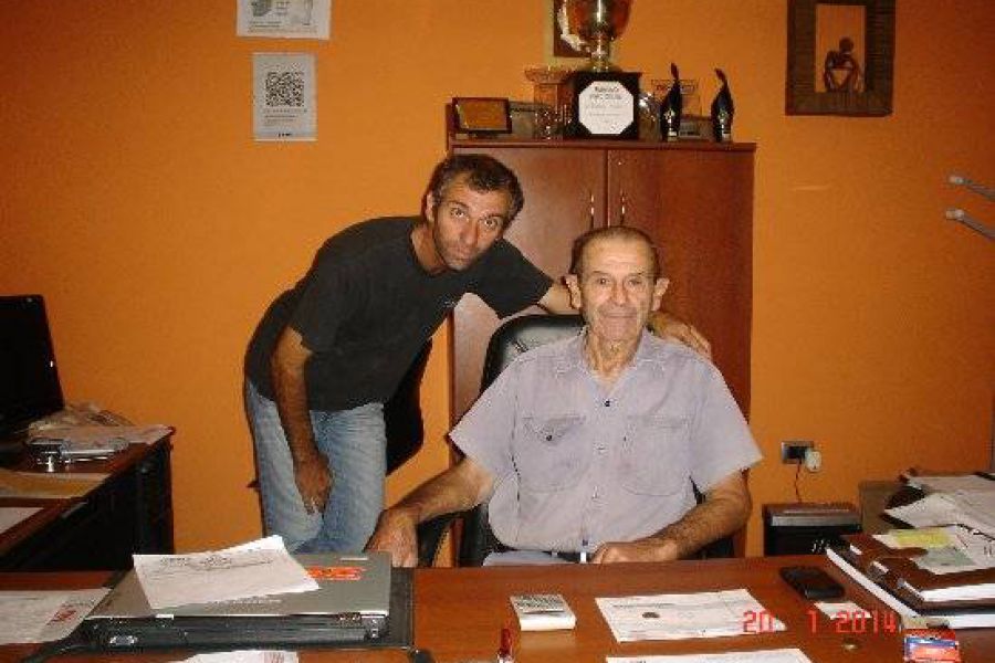 Nestor y Carlos Piggentini - Foto FM Spacio