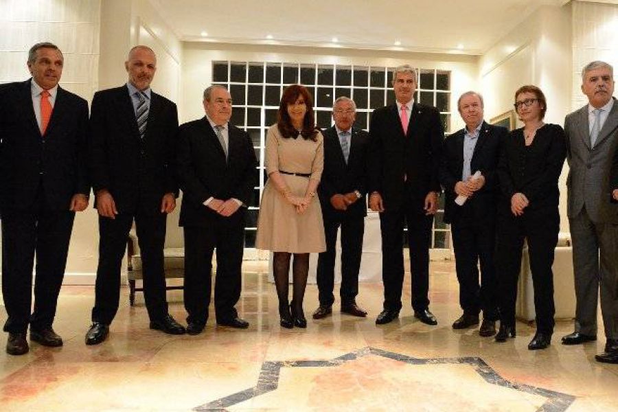 CFK con Gobernadores petroleros