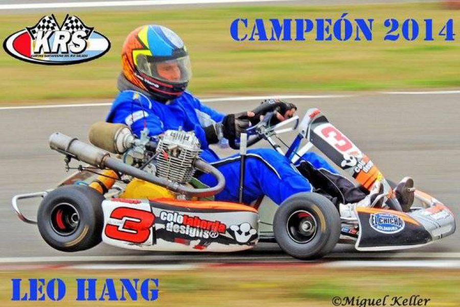 Leo Hang campeon 2014 - Miguel Keller