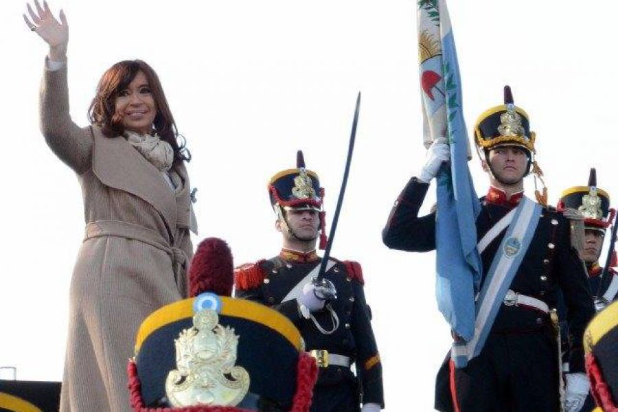 CFK en Rosario - Foto Presidencia