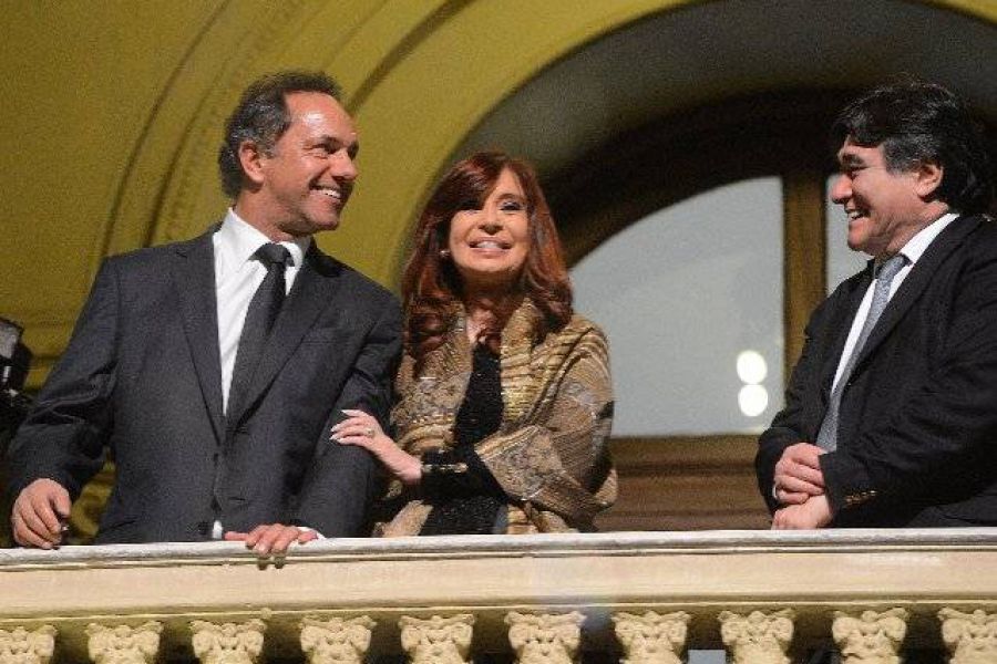 CFK con formula del FPV - Foto Presidencia
