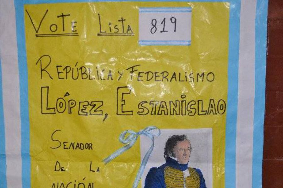 Simulacro electoral en Escuela Primaria - Foto FM Spacio