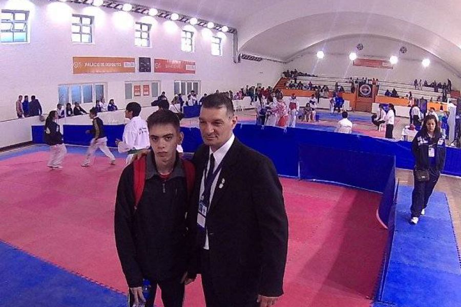 Nico Castillo en los Juegos Evita 2015