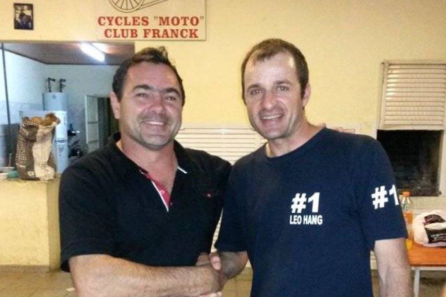 Hugo Braida y Cristian Degiorgio - Foto Cycles Moto Club Franck