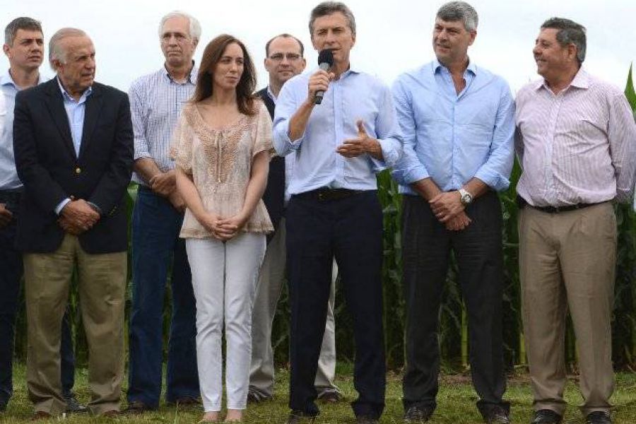 Macri en Pergamino - Foto Presidencia