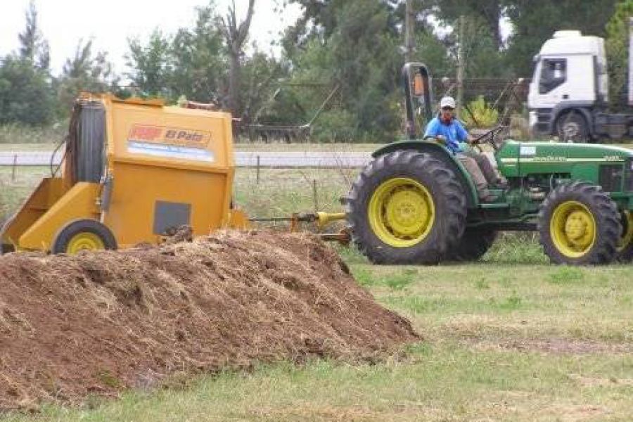 Removedora de compost - Foto INTA