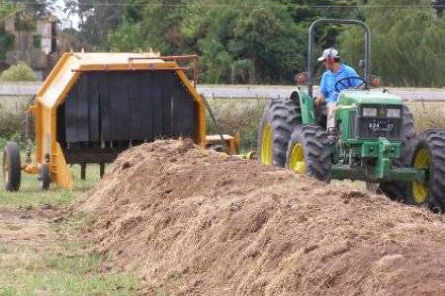 Removedora de compost - Foto INTA