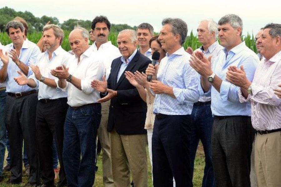 Macri en Pergamino - Foto Presidencia