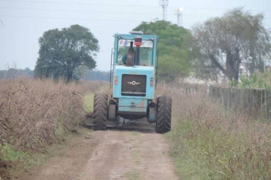 Mejora de caminos rurales - Foto Comuna de Franck