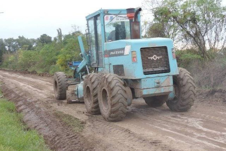 Mejora de caminos rurales - Foto Comuna de Franck