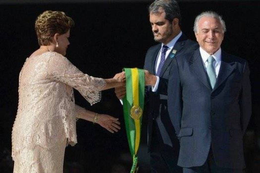 Rousseff y Temer - Foto Telam