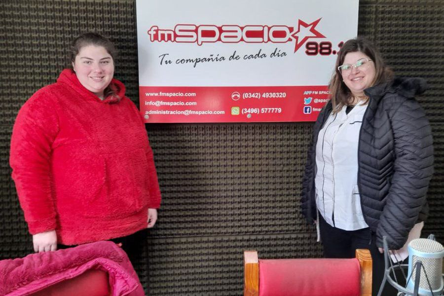 Melisa Zeitter y Florencia Ríos en FM Spacio