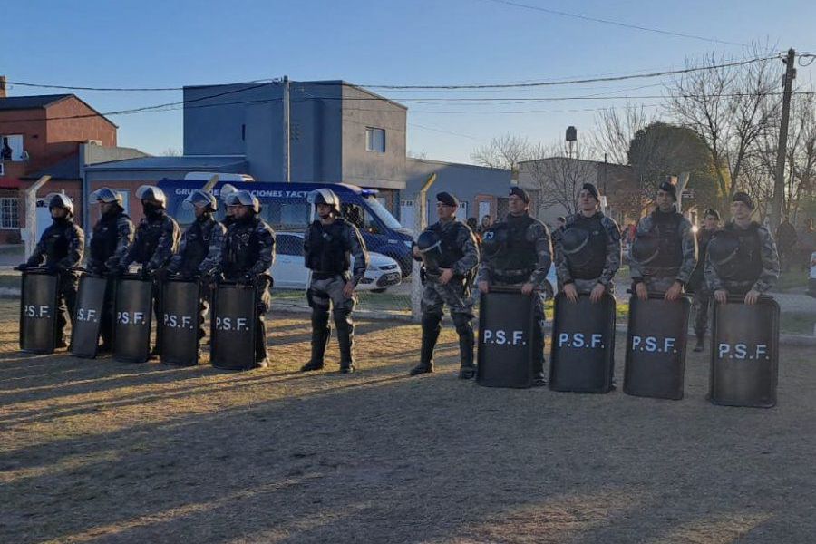 Operativo en Copa Santa Fe - Foto URXI