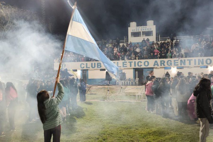 Pirola en actividades de Las Colonias