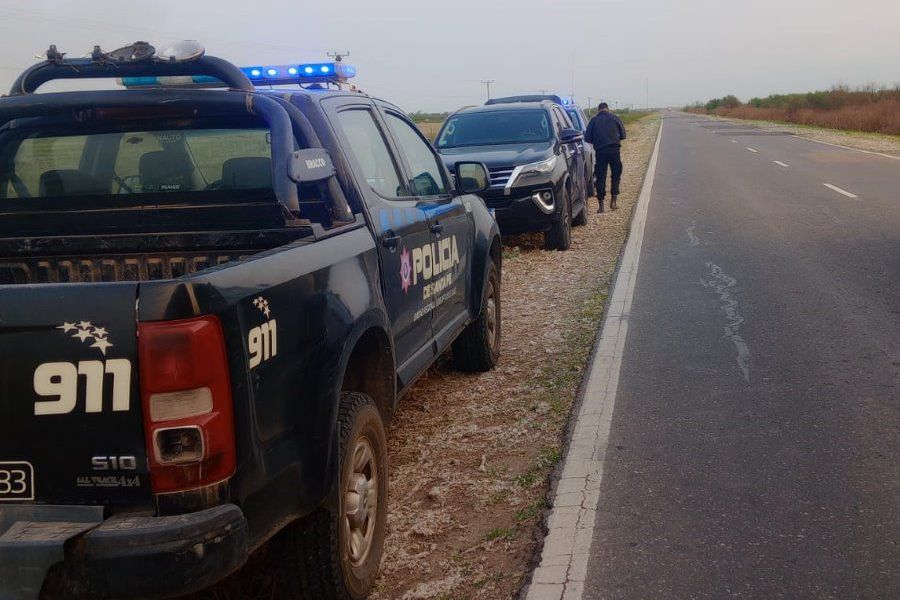 Recupero de camioneta - Foto URXI