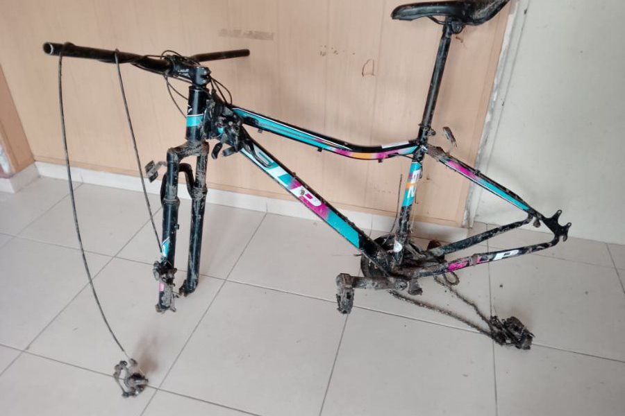 Bicicleta recuperada - Foto URXI