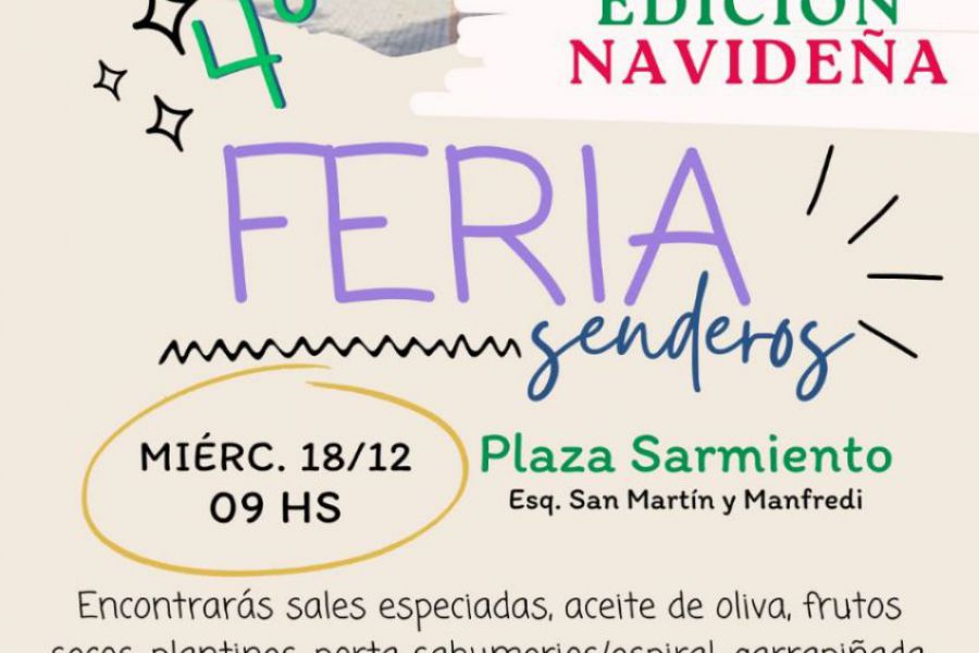 Feria Senderos - Edición navideña