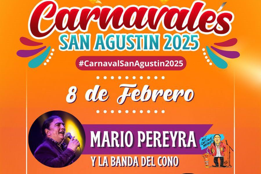 Carnavales en San Agustín - 8 de Febrero 2025