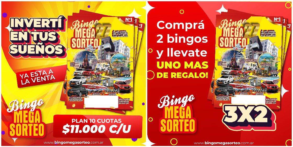 27° Bingo Mega Sorteo